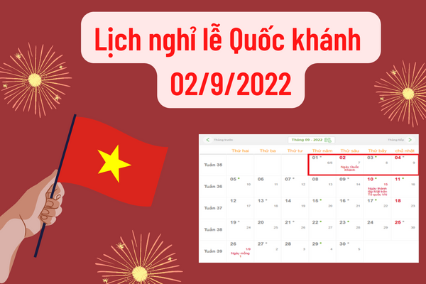 THÔNG BÁO NGHỈ LỄ QUỐC KHÁNH